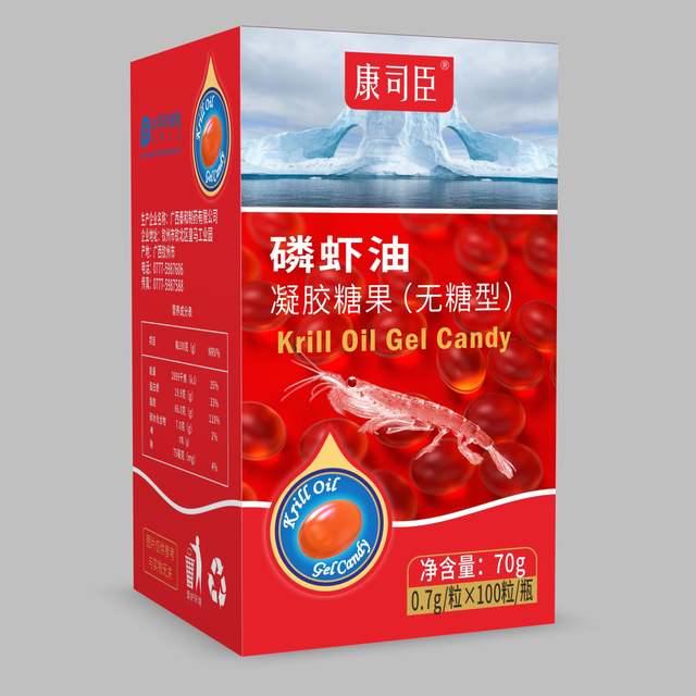 磷虾油凝胶糖果